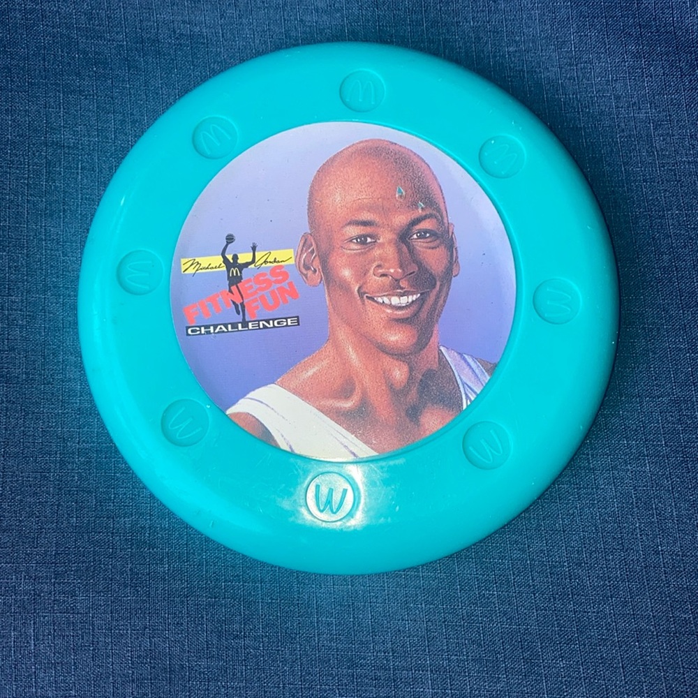 Vintage McDonald’s Michael Jordan frisbee